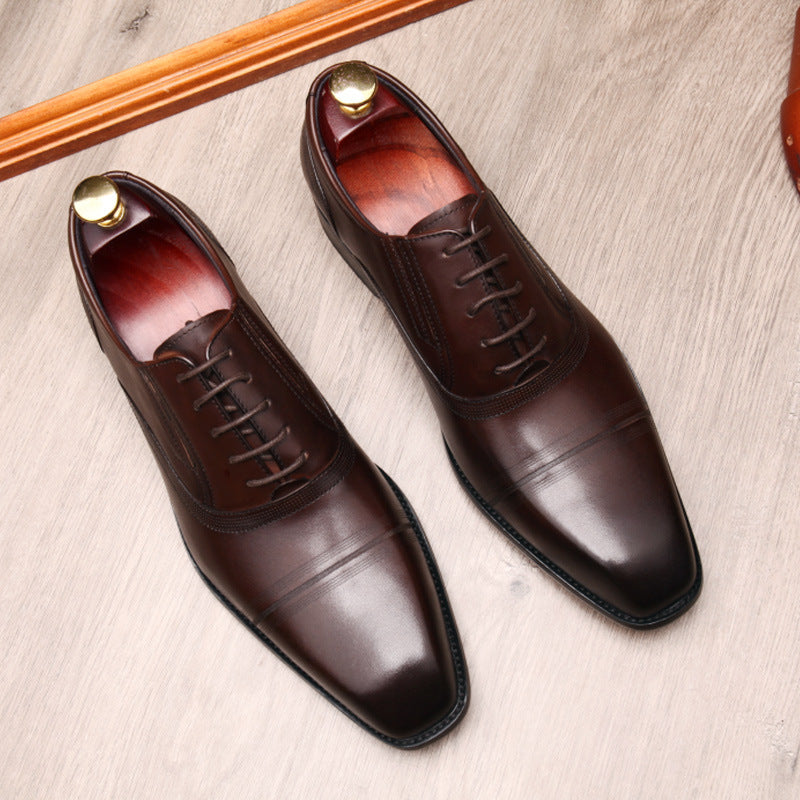 Fashion Mens Formal Leather Shoes - Stacey's Selections
