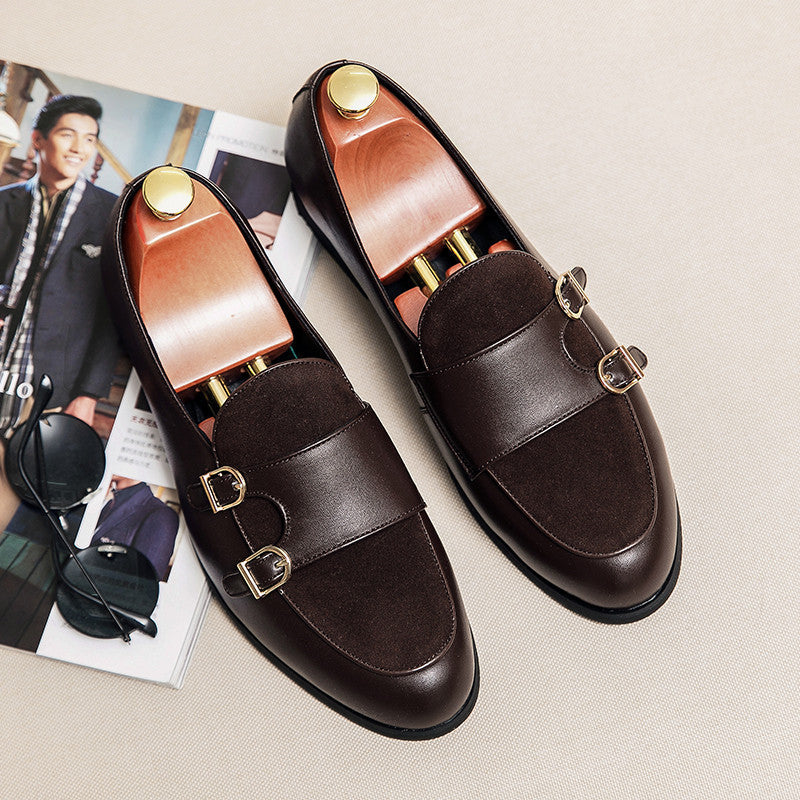 Hairstylist Small Leather Shoes Lazy Men - Stacey's Selections