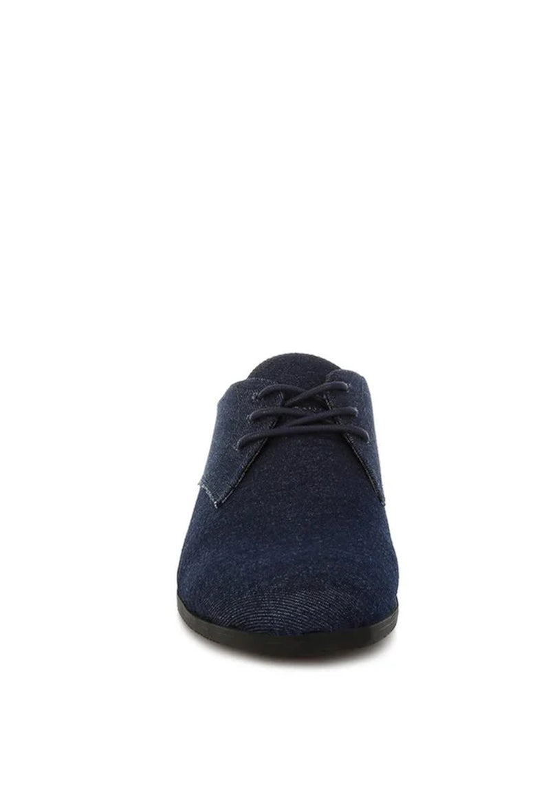 Zapier Men'S Denim Oxford Shoes