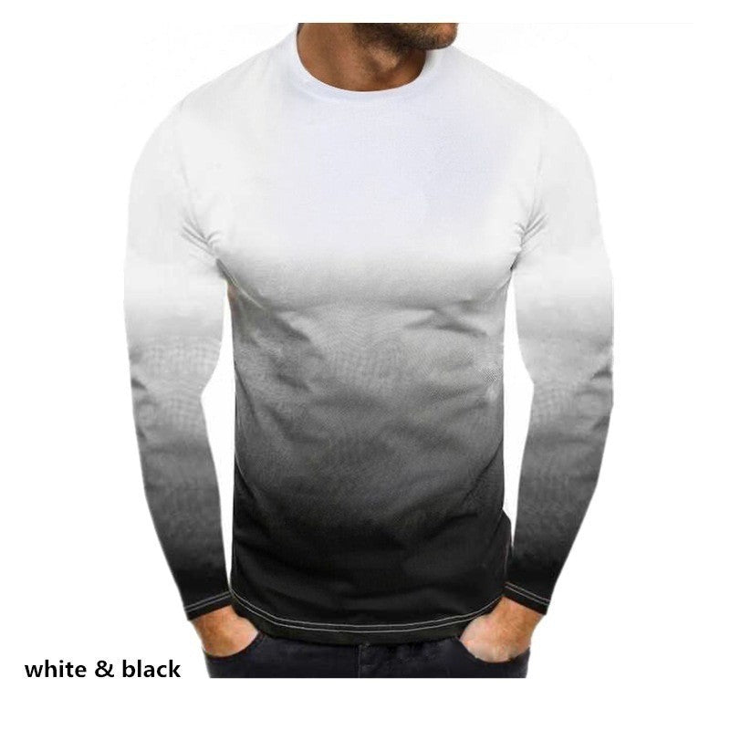 Printed Fashion Pullover T-shirt For Men - Stacey's Selections