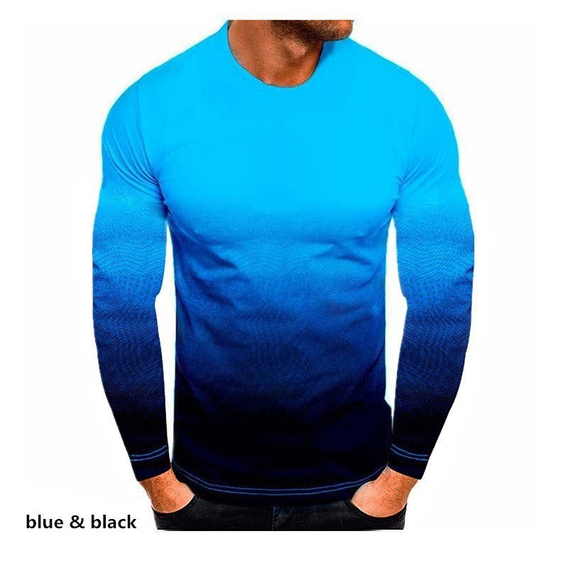 Printed Fashion Pullover T-shirt For Men - Stacey's Selections