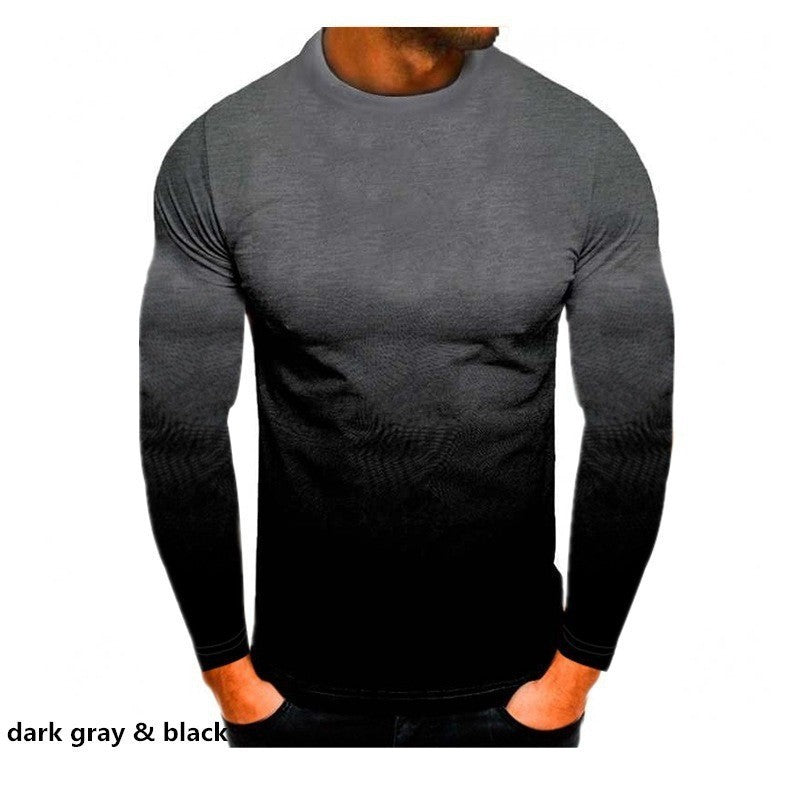 Printed Fashion Pullover T-shirt For Men - Stacey's Selections