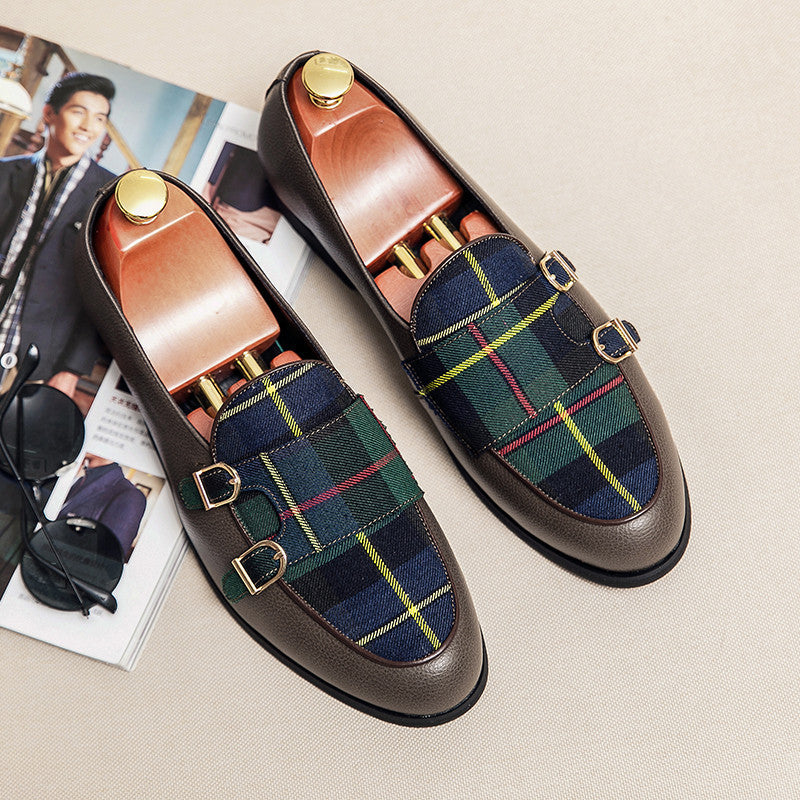 Hairstylist Small Leather Shoes Lazy Men - Stacey's Selections