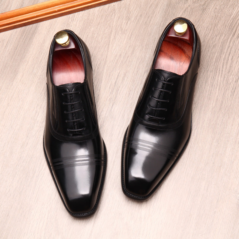 Fashion Mens Formal Leather Shoes - Stacey's Selections