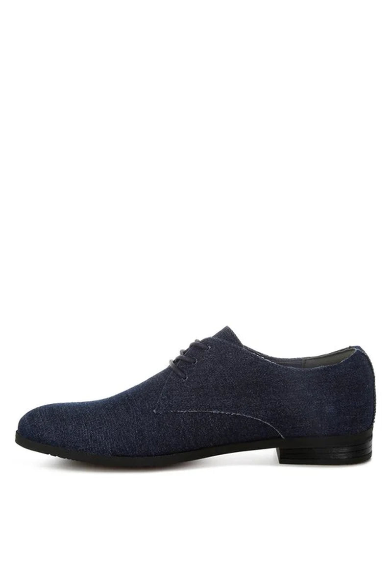 Zapier Men'S Denim Oxford Shoes