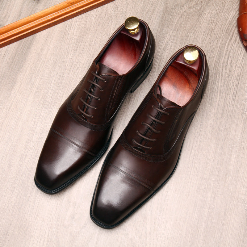 Fashion Mens Formal Leather Shoes - Stacey's Selections