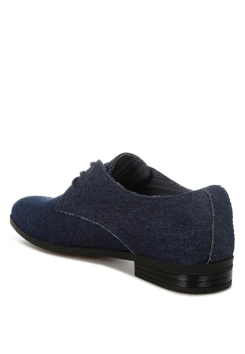 Zapier Men'S Denim Oxford Shoes
