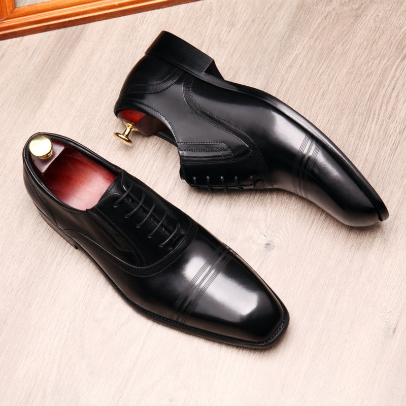 Fashion Mens Formal Leather Shoes - Stacey's Selections