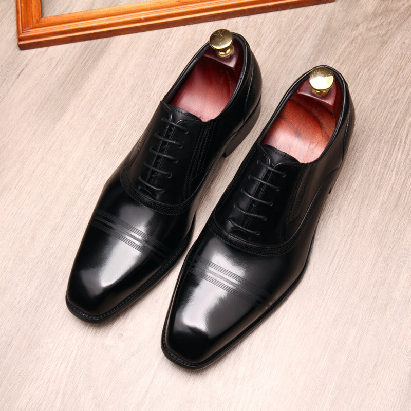Fashion Mens Formal Leather Shoes - Stacey's Selections