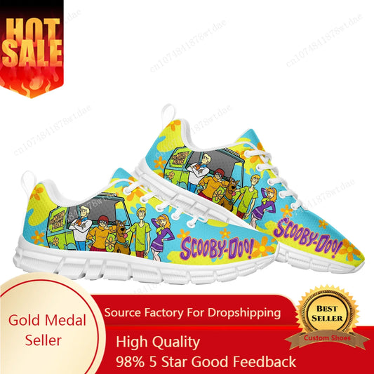 Cheech And Chong With S-Scoobys Smoke Sports Shoes Mens Womens Teenager Kids Children Sneakers High Quality Sneaker Custom Shoe