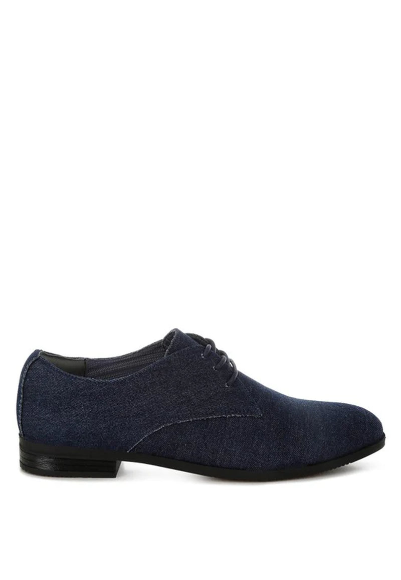 Zapier Men'S Denim Oxford Shoes
